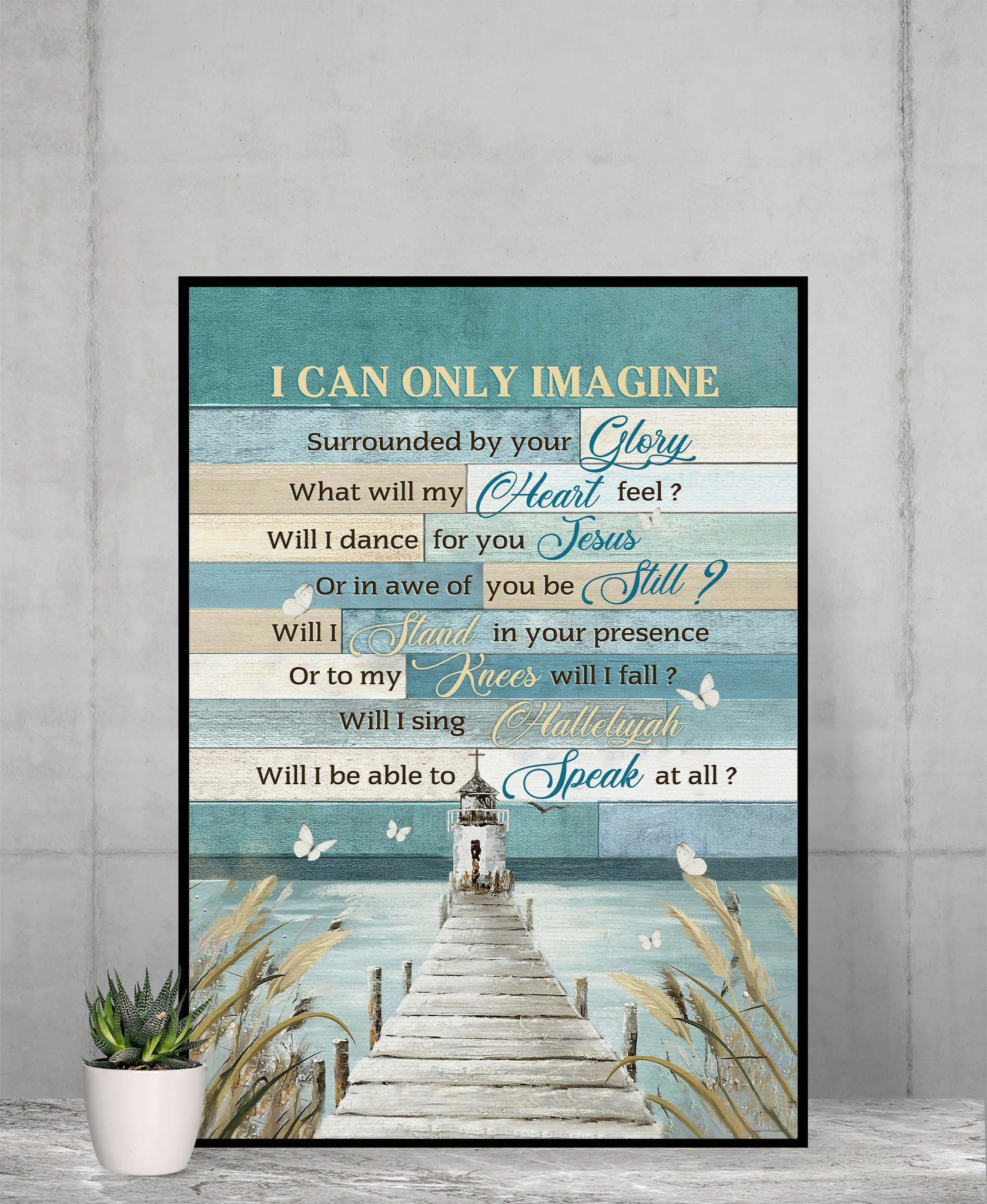 Poster Wall, I Can Only Image Poster, Butterfly Images, Lighthouse, Jesus Christ, Jesus Cross, Quotes About Jesus, Jesus Art, Christmas Gifts