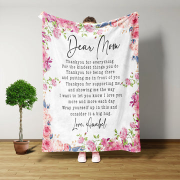 Blanket Design, Dear Mom Blanket, Mom Quotes, Flower Garden, Birthday Gifts For Women, Decor For Bedroom, Fall Throw Blanket