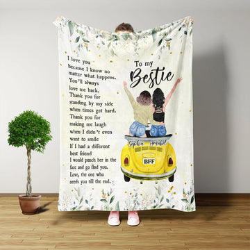 Blanket Design, To My Bestie Blanket, Bestfriend Gifts, Birthday Gifts For Women, Bestfriend Forever, Decor For Bedroom, Fall Throw Blanket