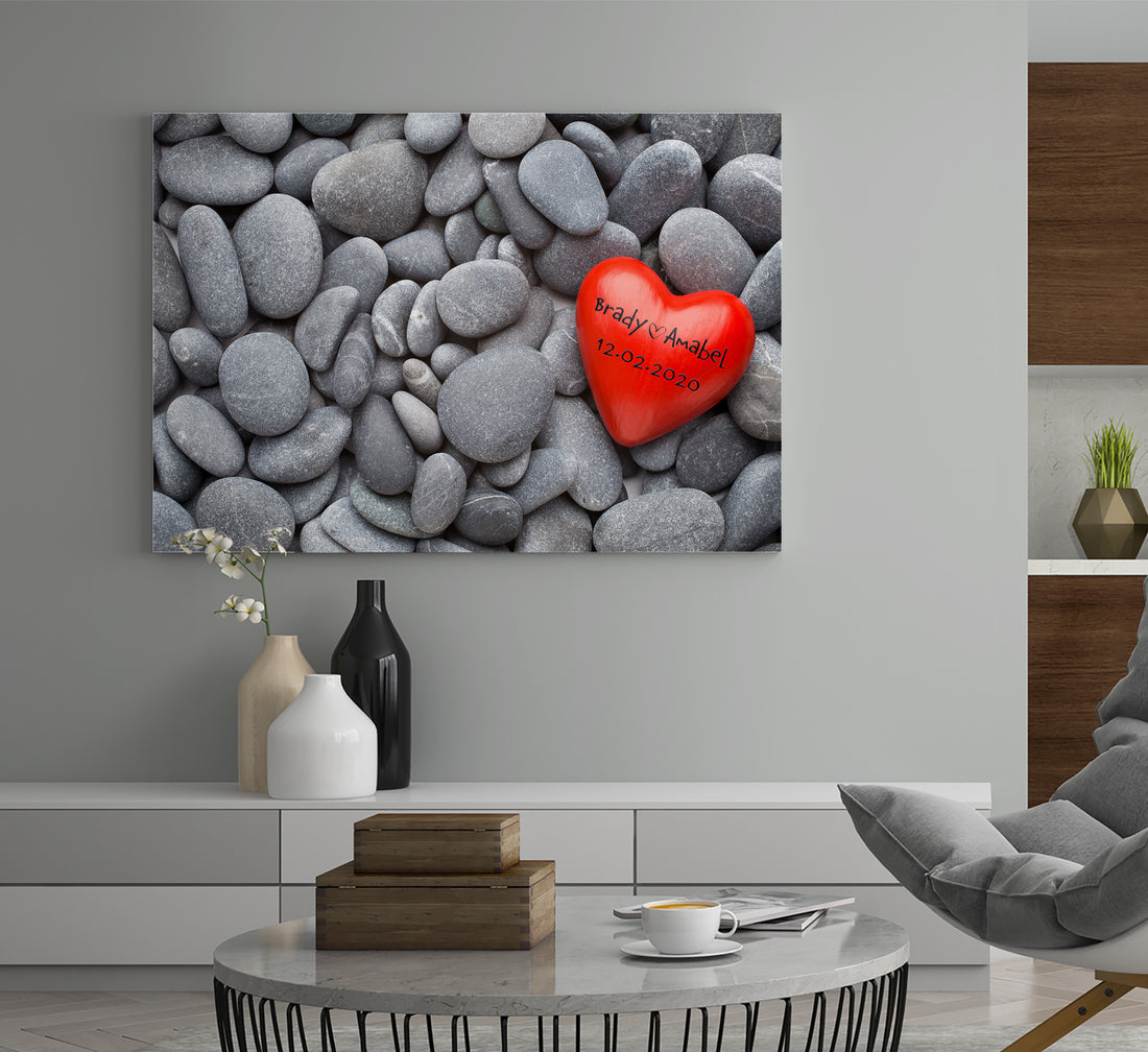 Customized Picture Frame, Red Rocks, Stone Art, Couple Name, Gift Ideas, Wedding Gifts For Couple, Birthday Gifts For Wife, House Decorations